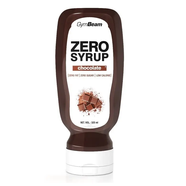 ZERO SIRUP čokoláda - GymBeam 6x320ml