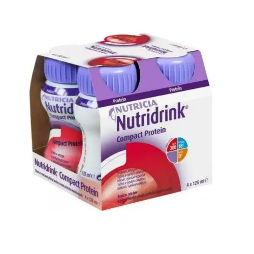 Nutridrink Compact Protein př.chlad.čer.ov.4x125ml