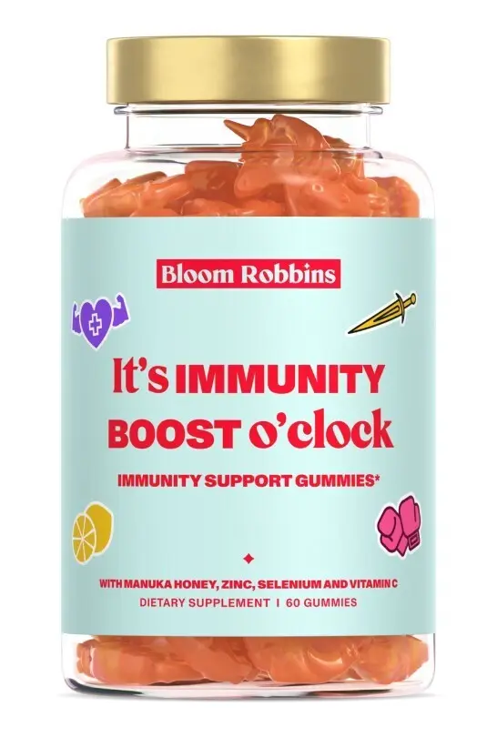 Bloom Robbins Immunity Boost Gummies 60ks