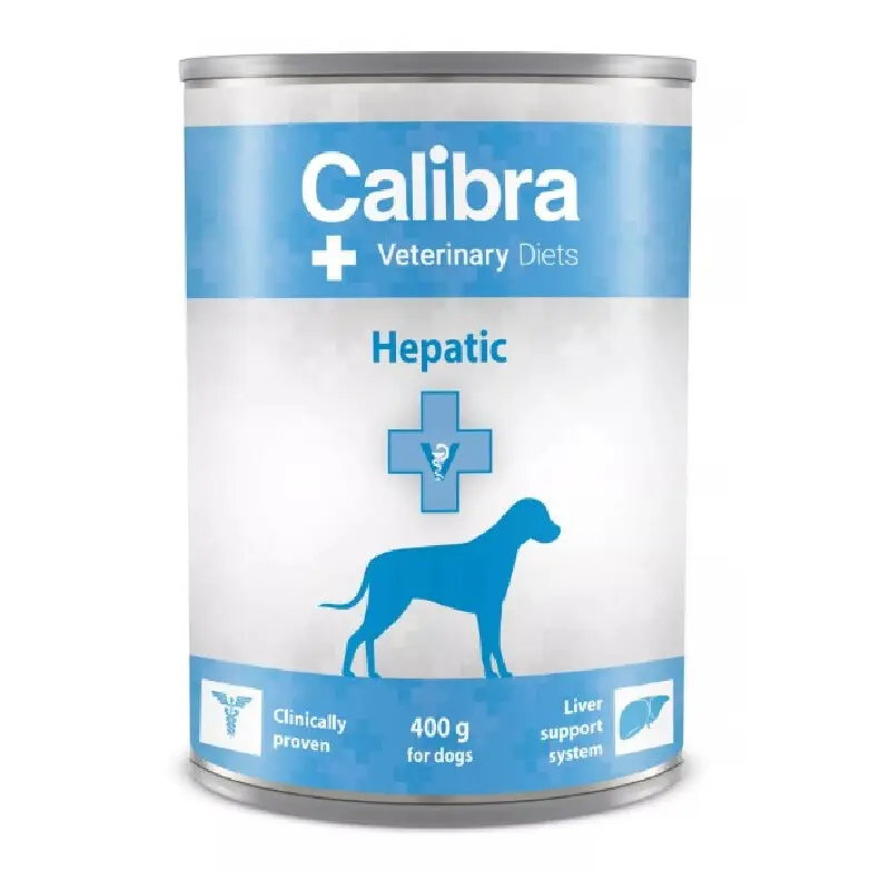 Calibra VD Dog Hepatic konzerva 400 g
