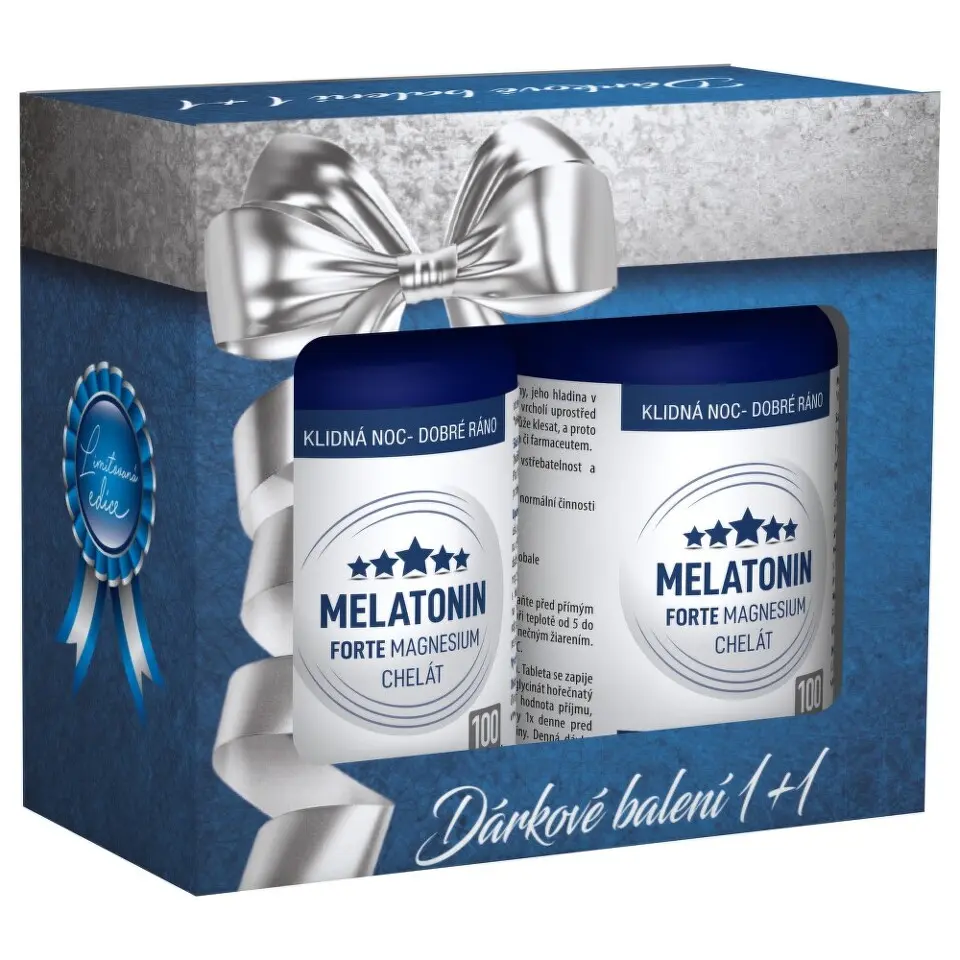 Melatonin Forte Magnesium chelát tbl.100+100