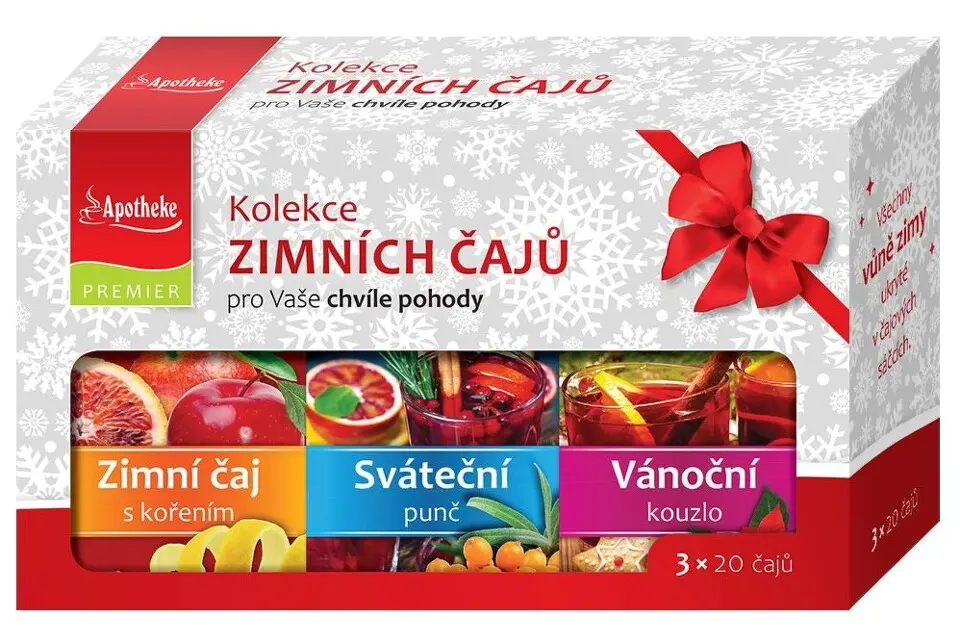 Apotheke Kolekce zimních čajů 3x20ks
