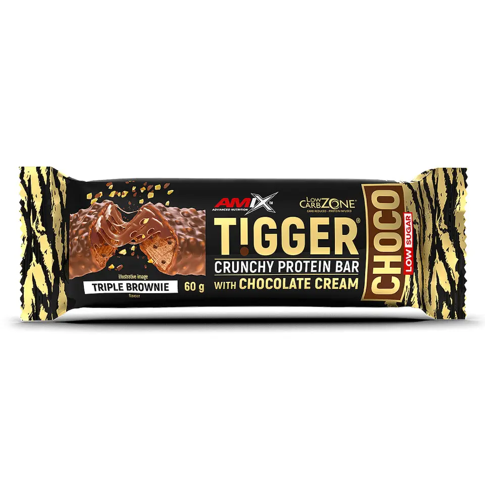 Amix Tigger Zero CHOCO Protein Bar 60 g brownie