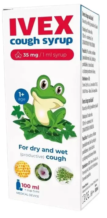 IVEX sirup na kašel od 1 roku 200ml