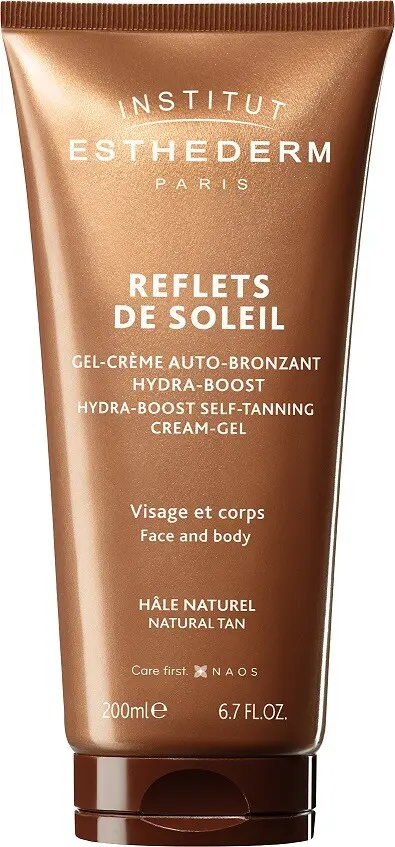 INSTITUT ESTHEDERM REFLECTS OF SUN Krémový samoopalovací gel na tělo/obličej 200 ml