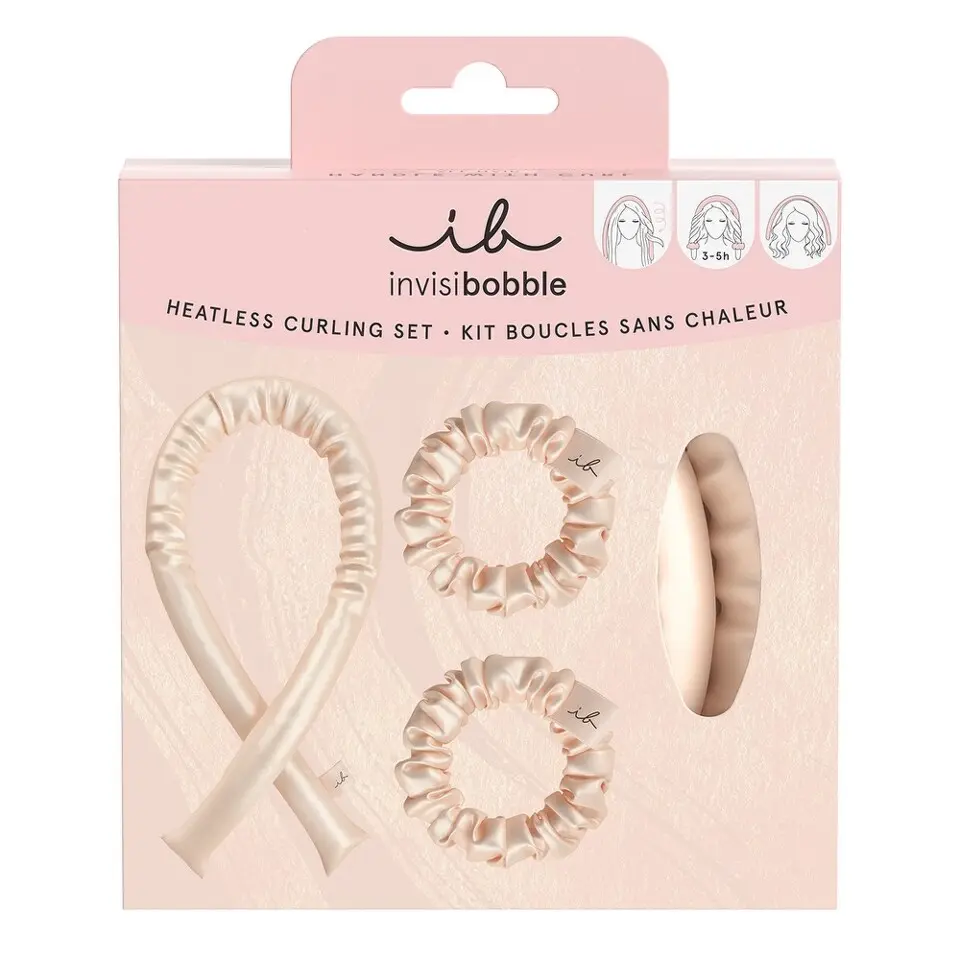 Invisibobble GIFT SET Handle with Curl - Sada pro tvarování vln 3 ks