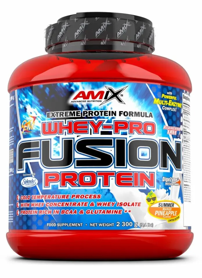 Amix Whey-Pro FUSION 2300g mango pineapple