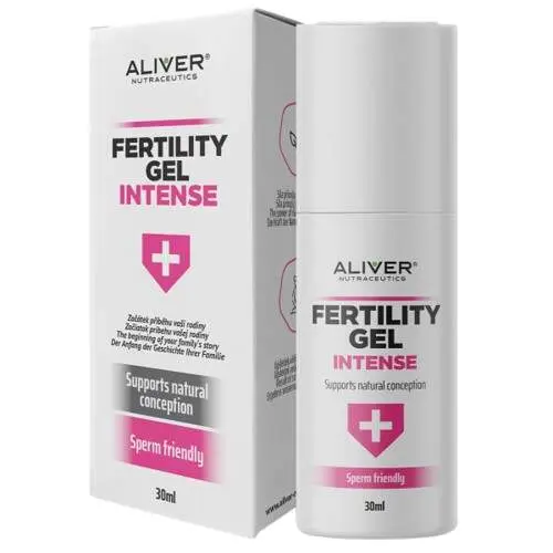 ALIVER Fertility Gel Intense podpora početí 30ml