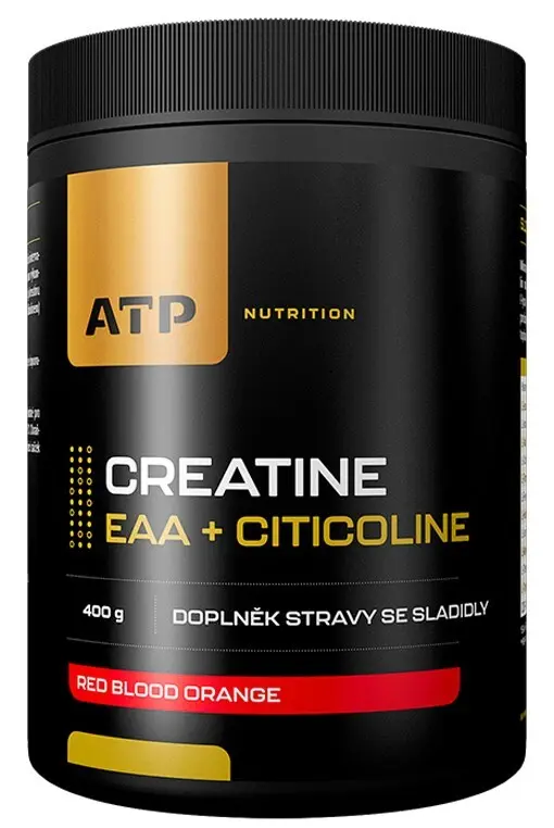 ATP Nutrition Creatine + EAA + Citicoline 400 g red blood orange