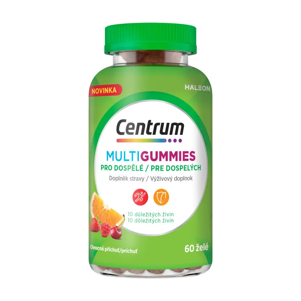 Centrum MultiGummies pro dospělé želé 60ks
