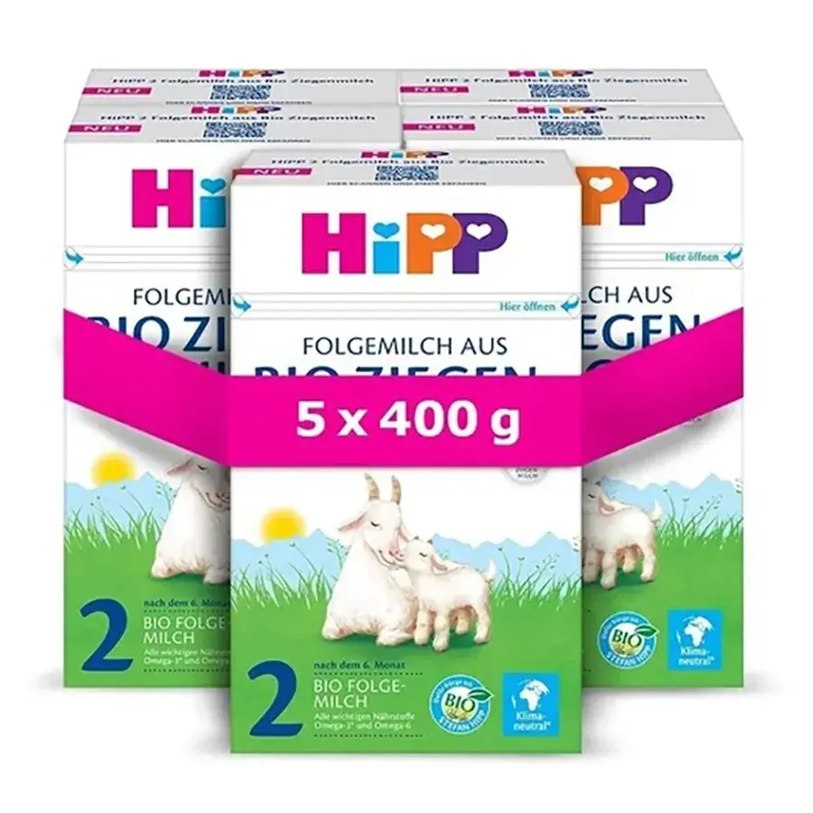 HiPP Kozí mléko BIO 6m 5x400g
