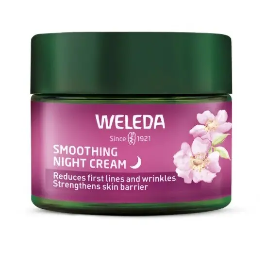 Weleda Rozjasňující noční krém Divoká růže a bílý čaj (Smoothing Night Cream) 40 ml