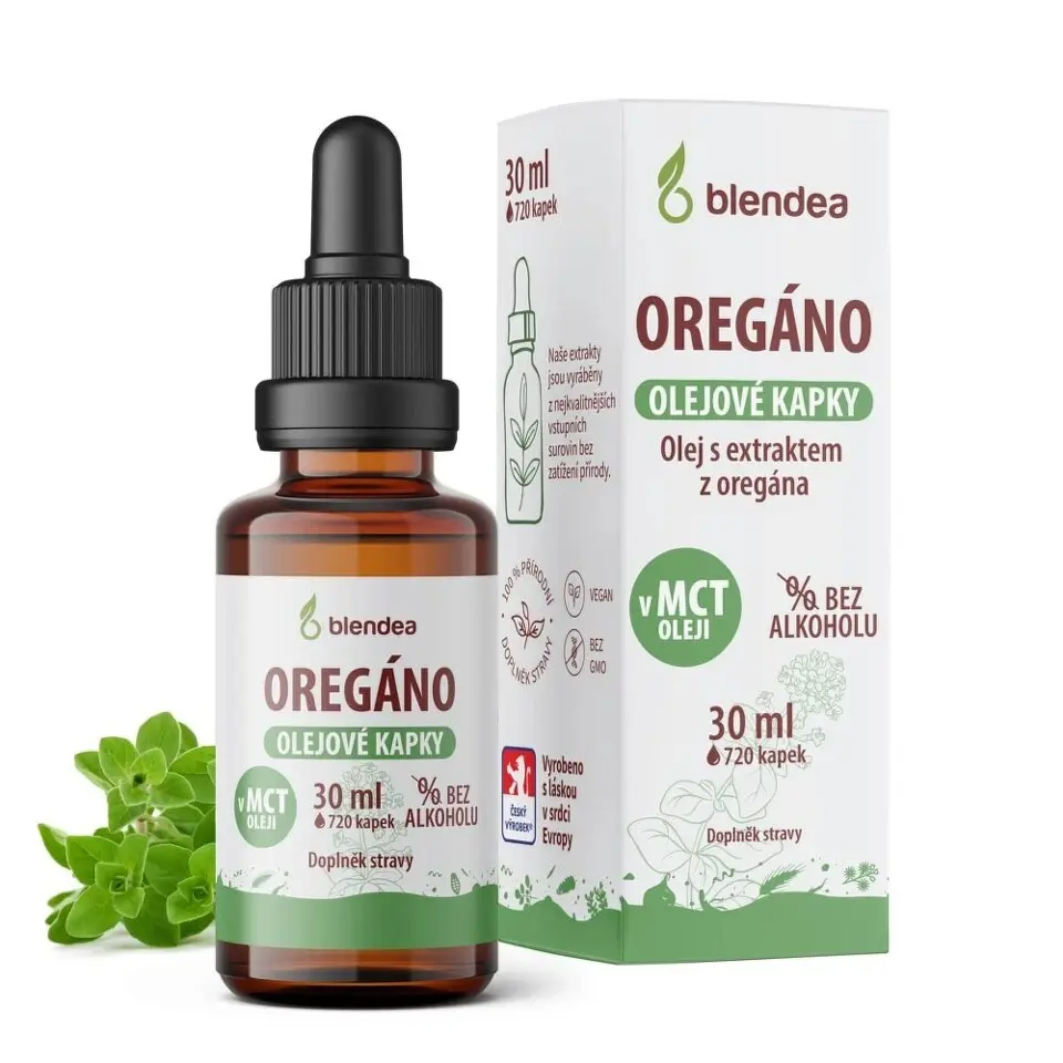 Blendea Oregáno olejové kapky 30ml