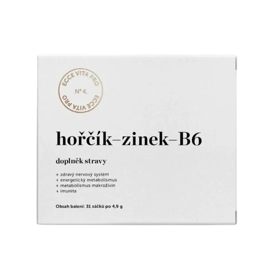 Ecce Vita Pro Hořčík-Zinek-B6 31x4.8g