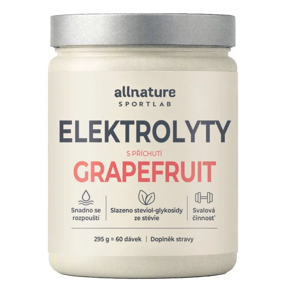 Allnature Sportlab Elektrolyty grapefruit 295g