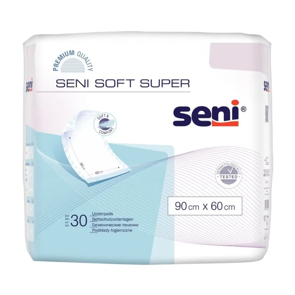 Seni Soft Super podložky absorpční 90x60cm 30ks