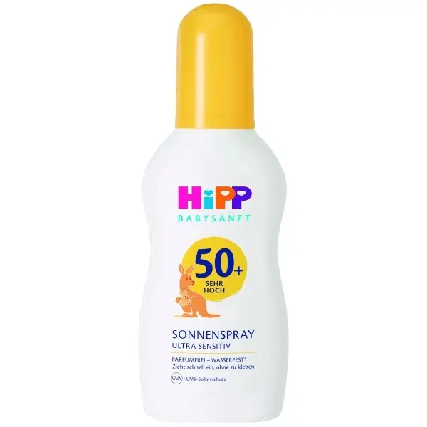 HiPP BabySANFT opal.mléko sprej SPF50+ 150ml