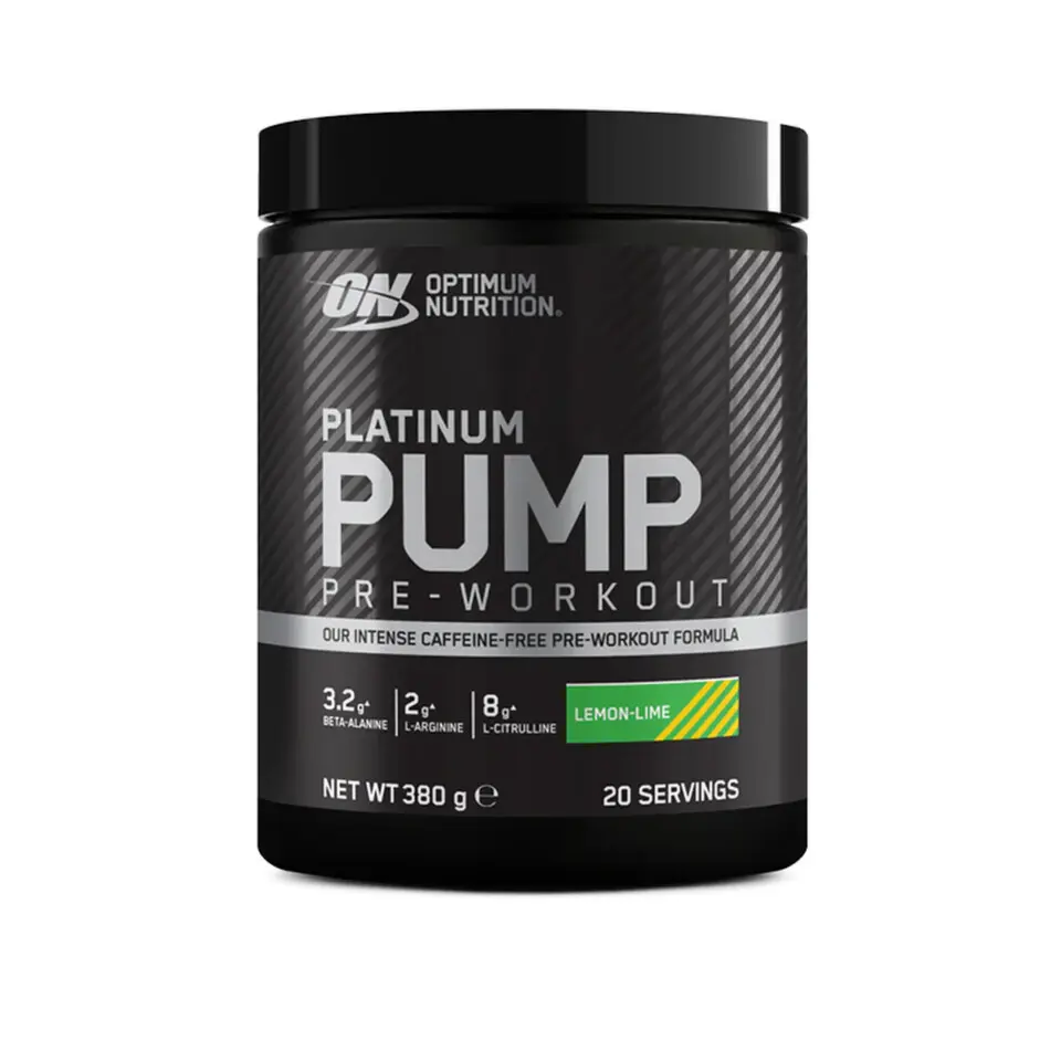 Optimum Nutrition Platinum Pump Pre-workout 380 g citron-limetka