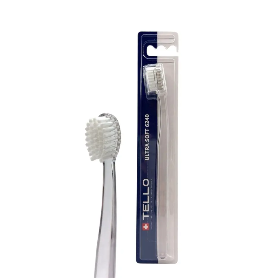 TELLO 6240 Ultra Soft zubní kartáček mix barev 1ks