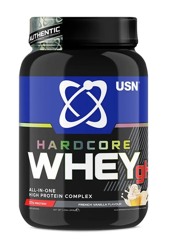 USN Hardcore Whey gH 908 g vanilka