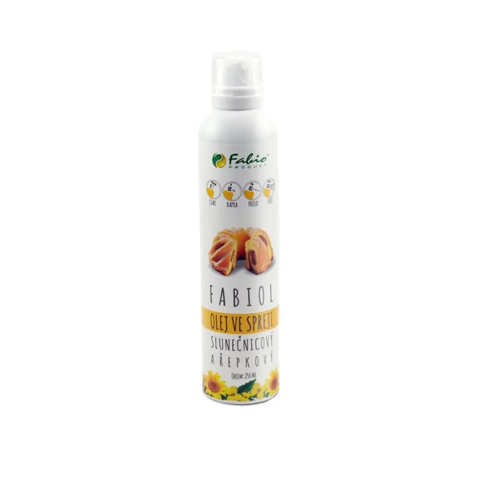 Fabio Slunečnicový a řepkový olej ve spreji 250 ml