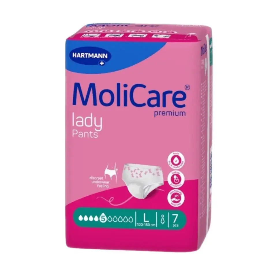 MoliCare Lady Pants inkont.kalhotky 5 kap.L 7ks