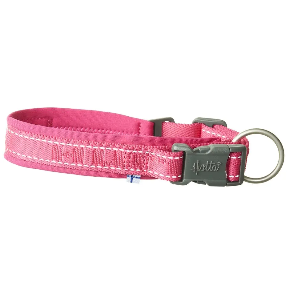 Obojek Hurtta Casual ECO rubínový 25-35cm