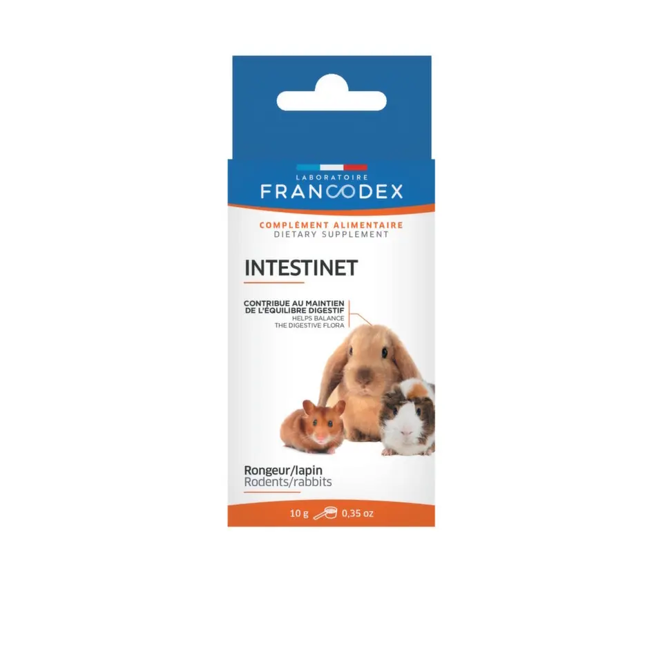 Francodex Intestinet pro hlodavce a králíky 10g