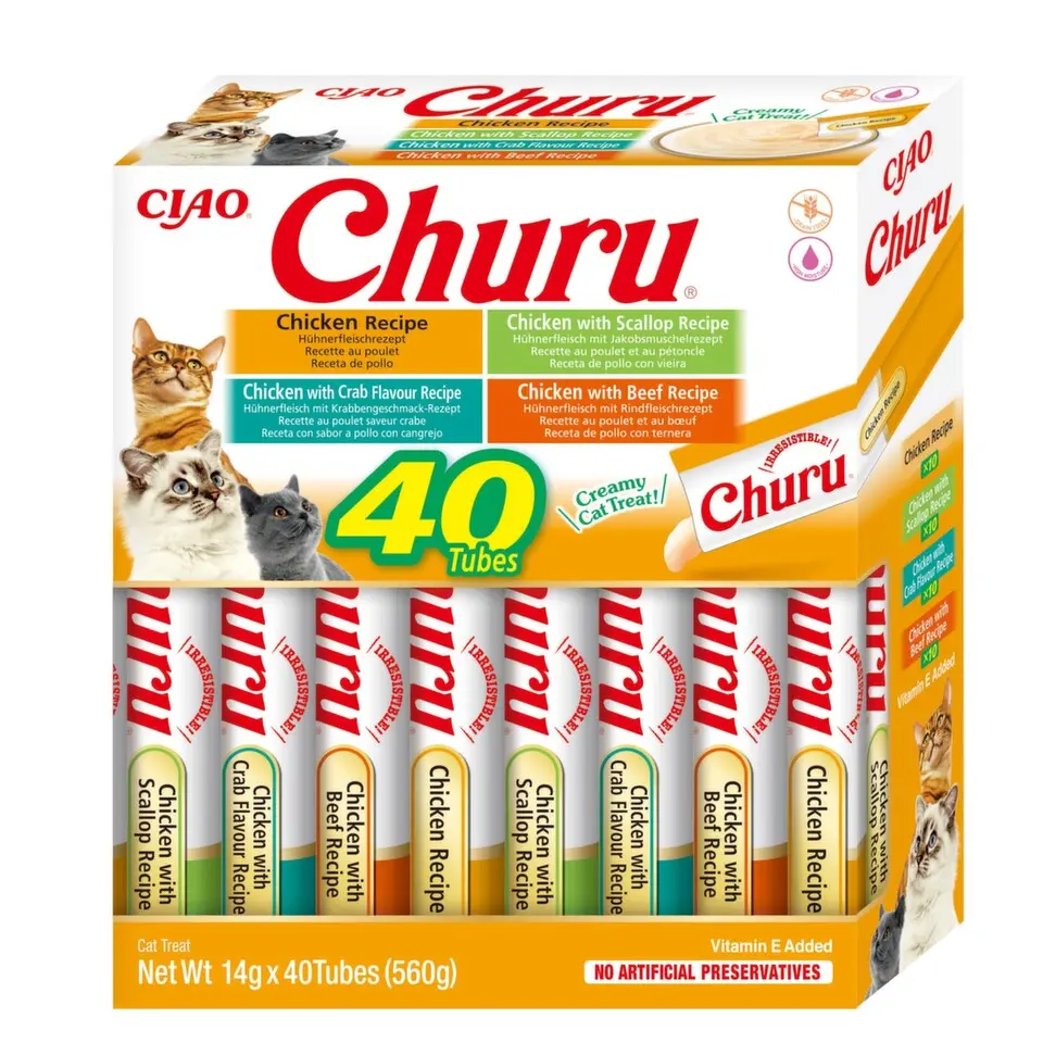 Churu Cat BOX Chicken Variety 40x14g