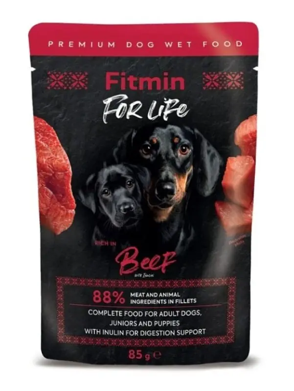 Fitmin FL dog kapsa Hovězí s inulinem 85g + Množstevní sleva