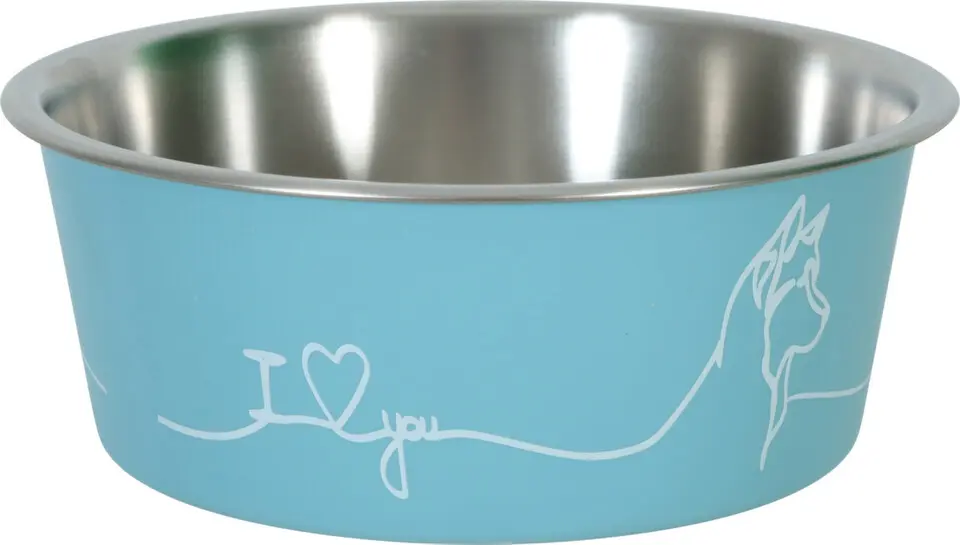 Miska nerez pes LOVE DOG 750ml