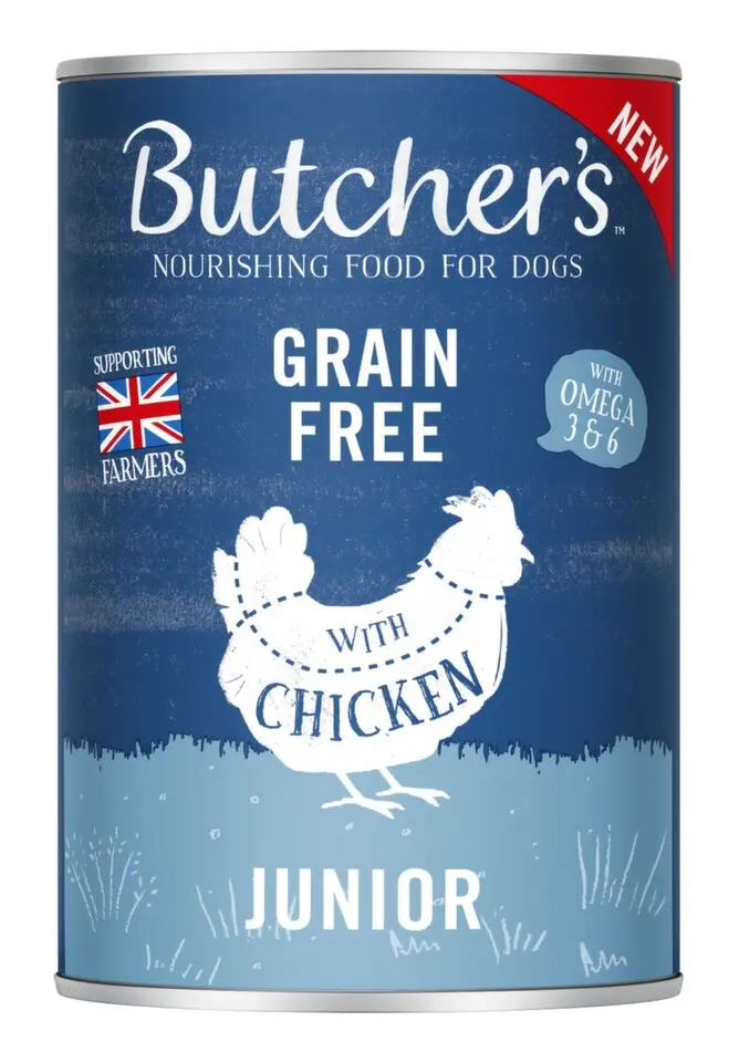 Butcher S Dog Original Junior Kuřecí V želé konzervě 400g