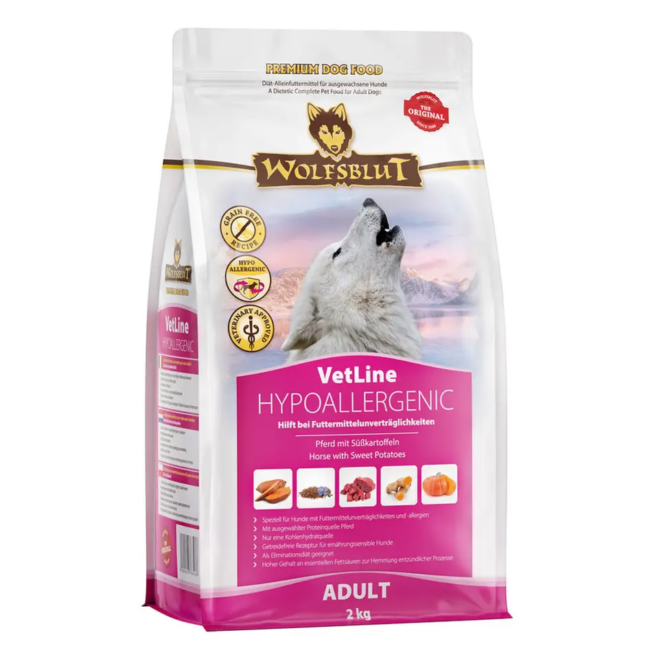 Wolfsblut Dog VetLine Hypoallergenic 2kg