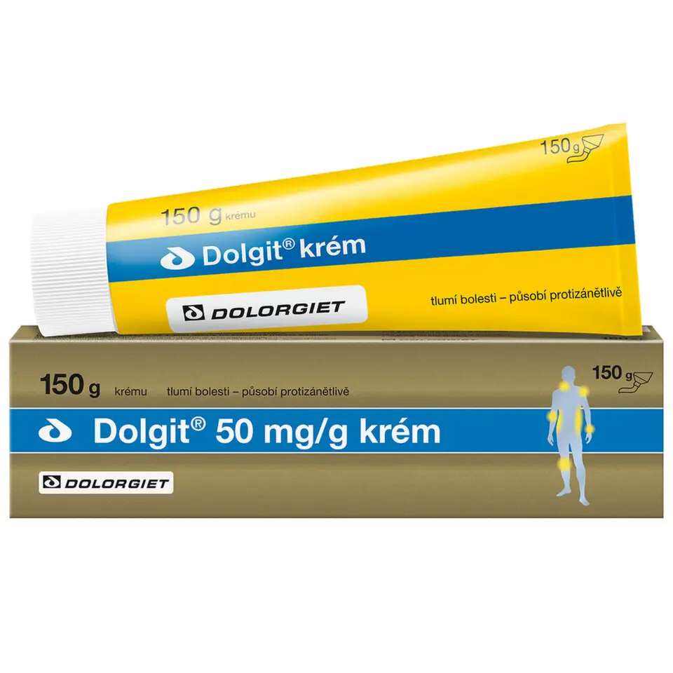 DOLGIT 50MG/G CRM 150G