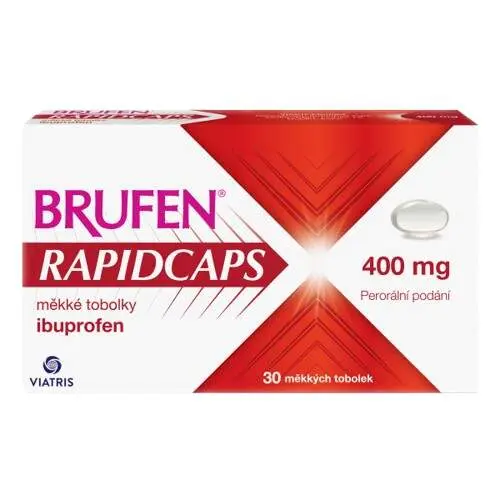 BRUFEN RAPIDCAPS 400MG CPS MOL 30