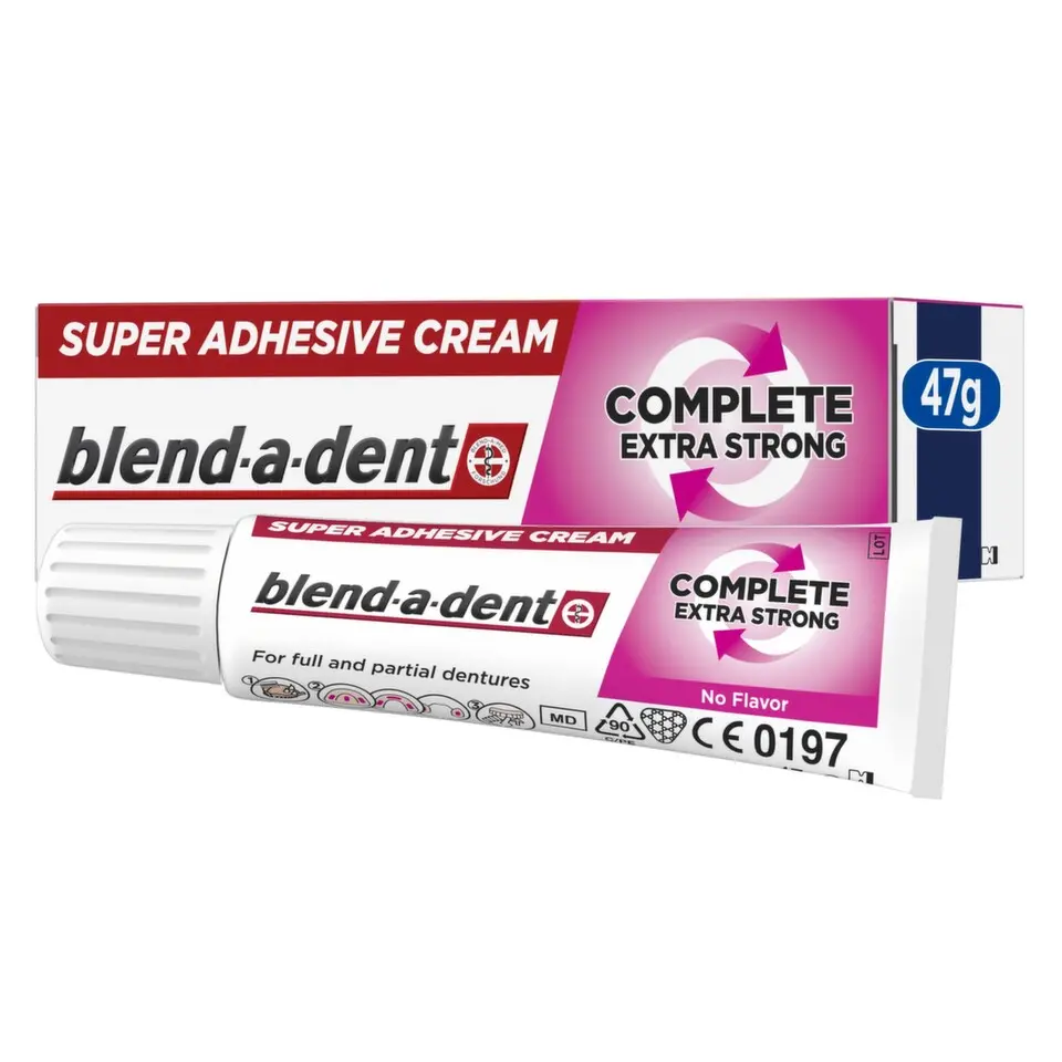 Blend-a-dent krém na zubní protézy bez příchuti 47 g