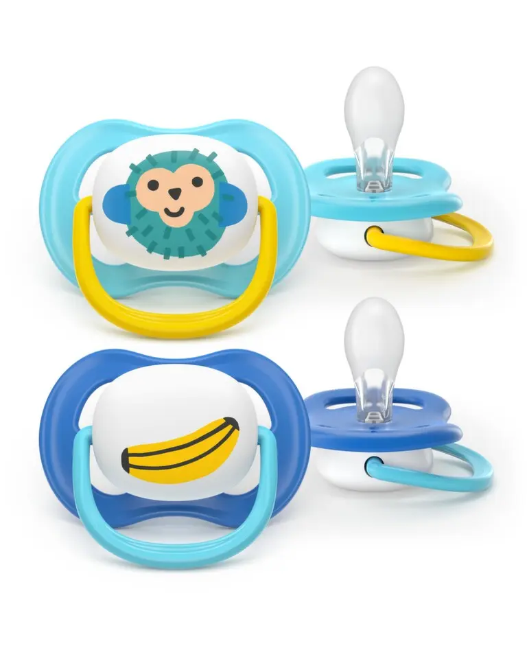 Philips AVENT UltraAir dudlík 6-18m tyrkys/mod.2ks