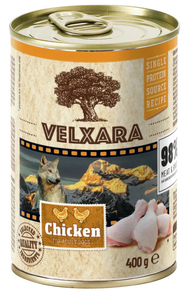 Velxara Paté Dog Adult Chicken 400g