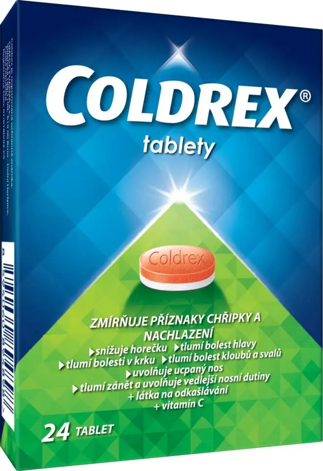 COLDREX 500MG/25MG/5MG/20MG/30MG TBL NOB 24