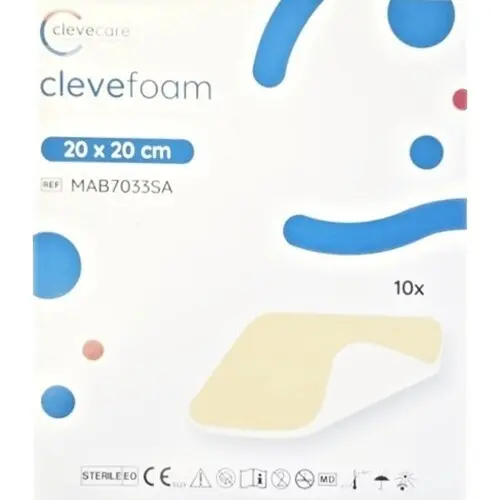 Clevecare Clevefoam pěnové krytí 20x20cm 10ks