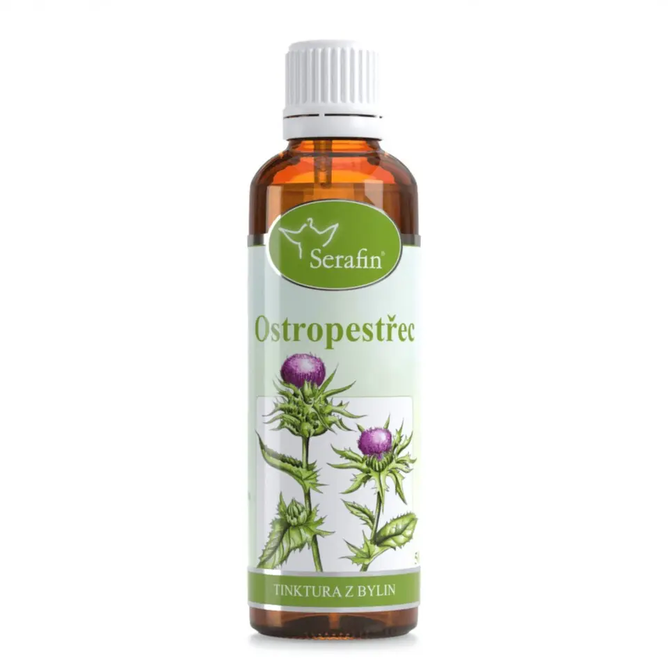 Serafin Ostropestřec tinktura z bylin 50ml