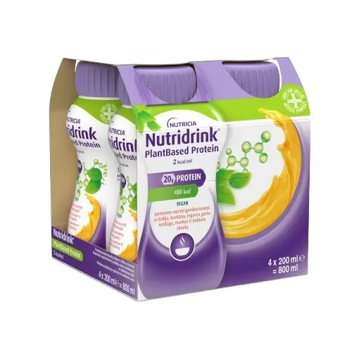 Nutridrink PB Protein př.dýně/mrkev/zázvor 4x200ml