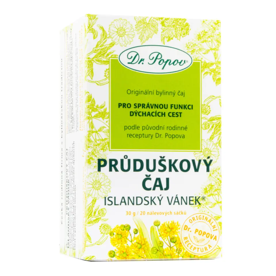 Dr.Popov Čaj Islandský vánek 20x1.5g