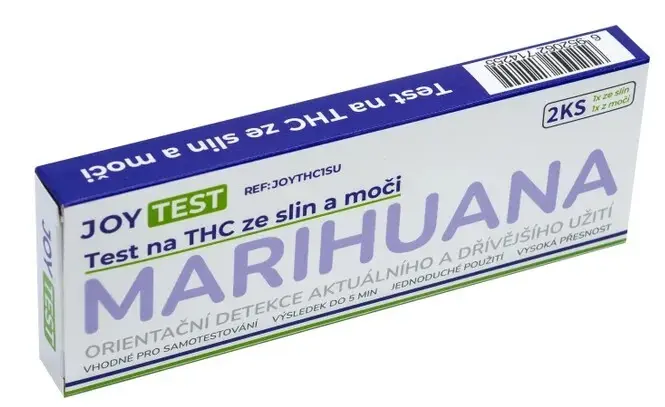 JoyTest Test na THC ze slin i moči 1+1ks