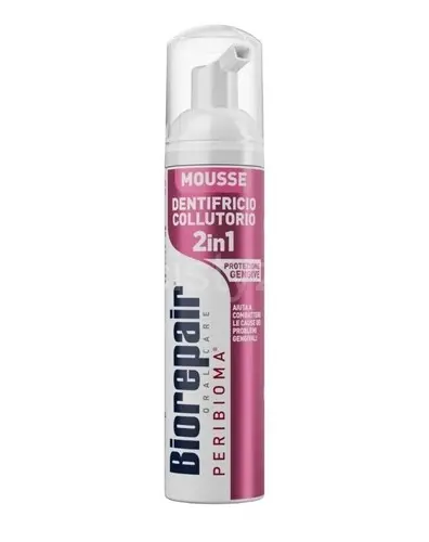 Biorepair zubní pěna Gum Protection 2v1 75ml