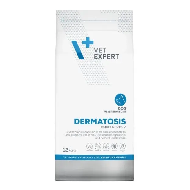 VetExpert VD 4T Dermatosis Dog Rabbit&Potato 12 kg