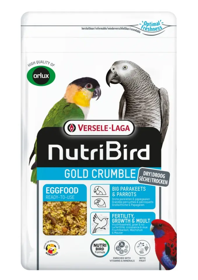 VL Nutribird Gold Crumble Big Parakeets&Parrots 800g