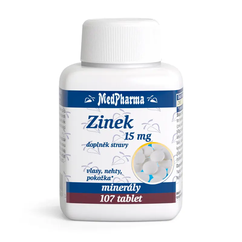 MedPharma Zinek 15mg 107 tablet