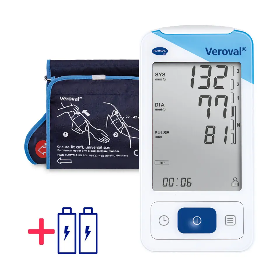 Tonometr digitální VEROVAL s EKG