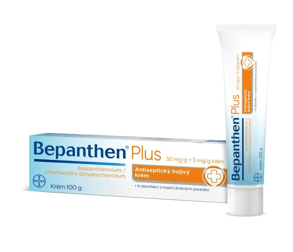 Bepanthen Plus 50mg/g + 5mg/g krém 100g